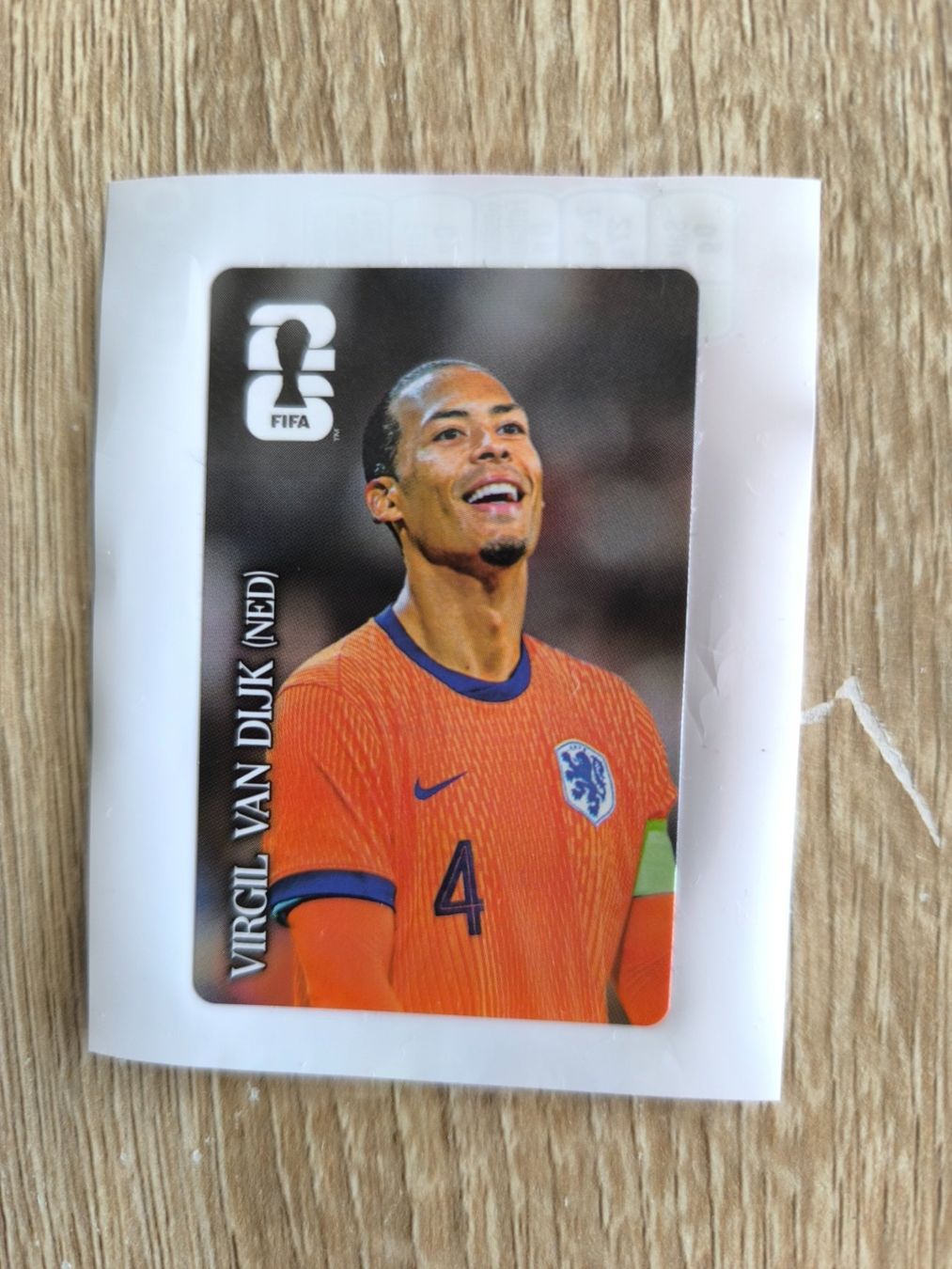 Panini Carte collezionabili: Virgil van Dijk Coca Cola Panini WM 2026 – Usato da Aarau venduto da raf_96
