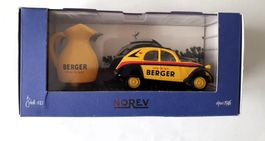 Citroën 2 cv, Tour de France, Sirop de luxe BERGER, Norev