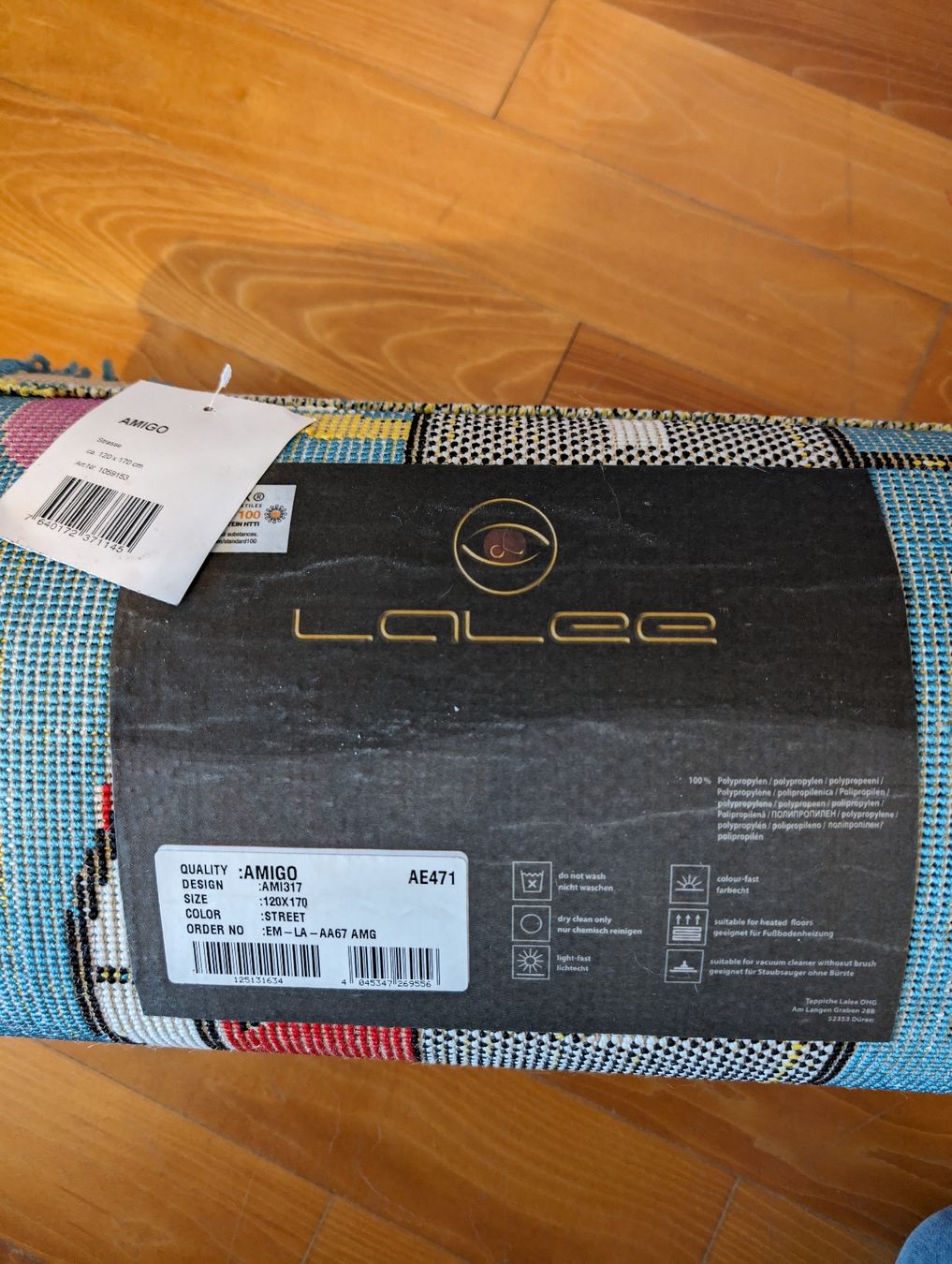 Tappeti: Amigo Kinderteppich 120x170 – Nuovo e nell'imballaggio originale da Oberegg venduto da MR-shop 1