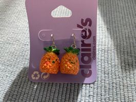 Ohrringe Ananas claires neu