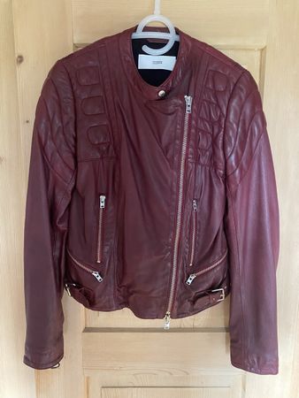 CLOSED Lederjacke Gr. S Lammleder Damen