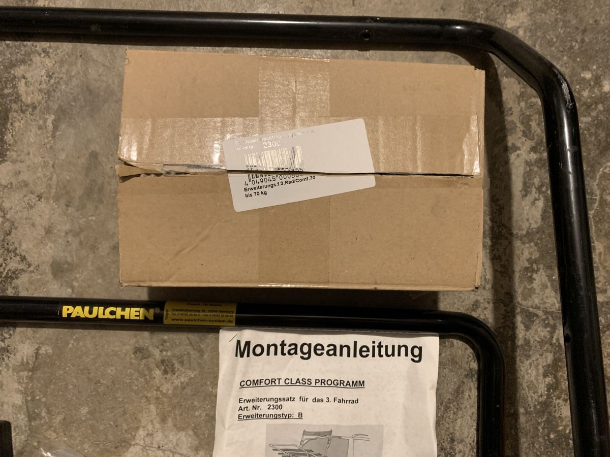 Tutti i ricambio: Paulchen porte vélo Comfort Class – Nuovo (secondo la descrizione) da Montpreveyres venduto da Maleagant 5