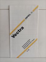 Brochure Catalogue Tarif Opel Vectra 1988 (Suisse)