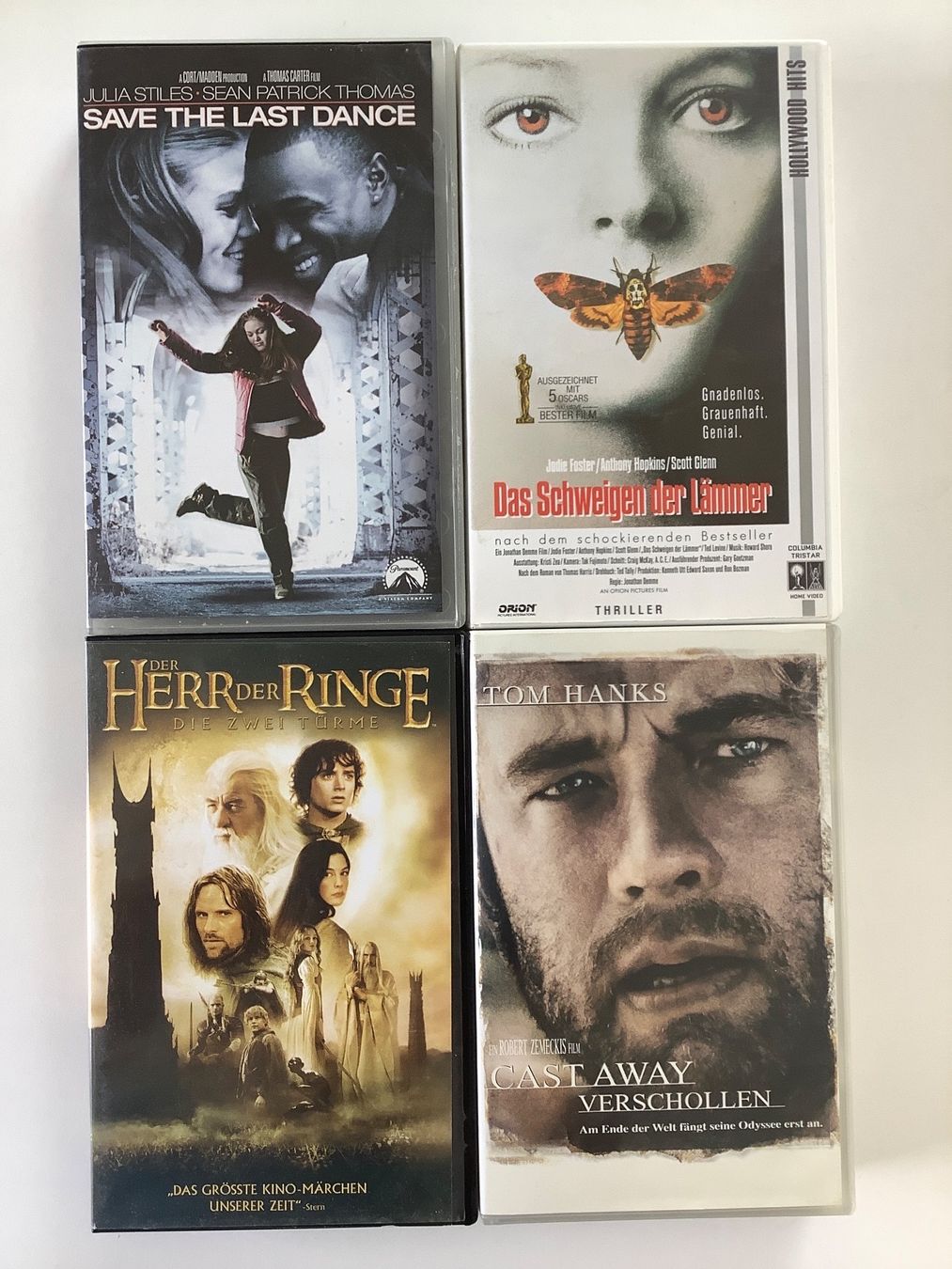 Tutti i VHS: 4 Videos VHS – Usato da Triesen venduto da boston7