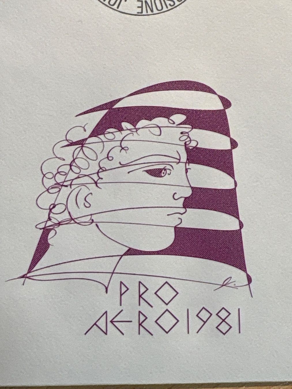 Tutti i francobolli: Pro Aero 1981 Ersttagsbrief Bern 9.3.81 – Usato da Ibach venduto da lisch3 2