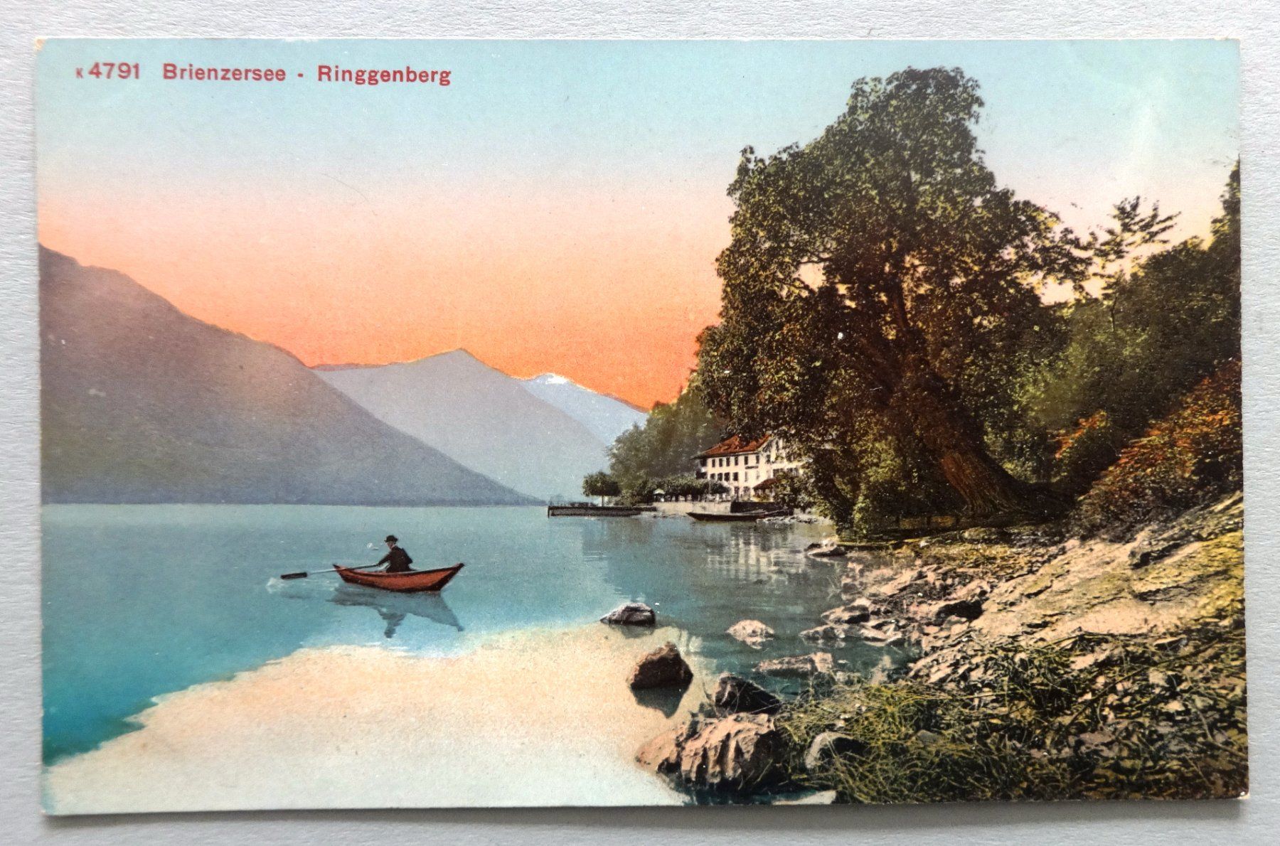 Ansichtskarten: Brienzersee - Ringgenberg – Gebraucht aus Fétigny von Billy2miny