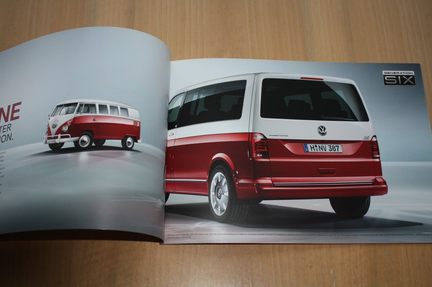 VW Dokumente: VW Multivan "Generation Six" Prospekt 6/2015 – Gebraucht aus Wikon von erwin400 2