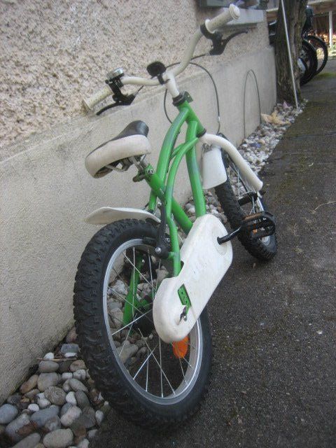 Velos: Kindervelo 16 Zoll, grün – Gebraucht aus Winterthur von pf02 5