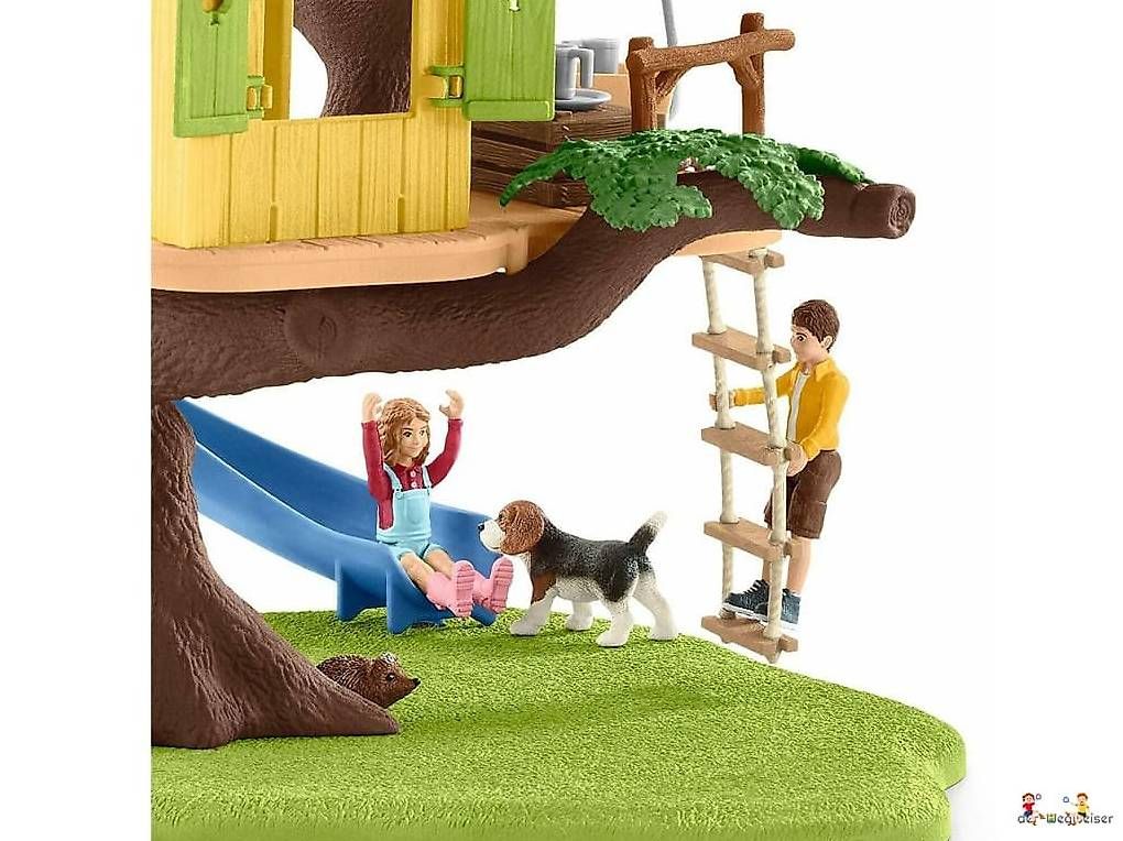 Schleich Giocattoli: Schleich Abenteuer Baumhaus (42408) – Nuovo e nell'imballaggio originale da Birsfelden venduto da der-Wegweiser 3