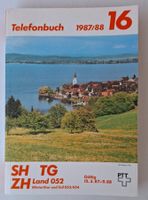 Telefonbuch 1987/88 SH TG ZH Land 052/054