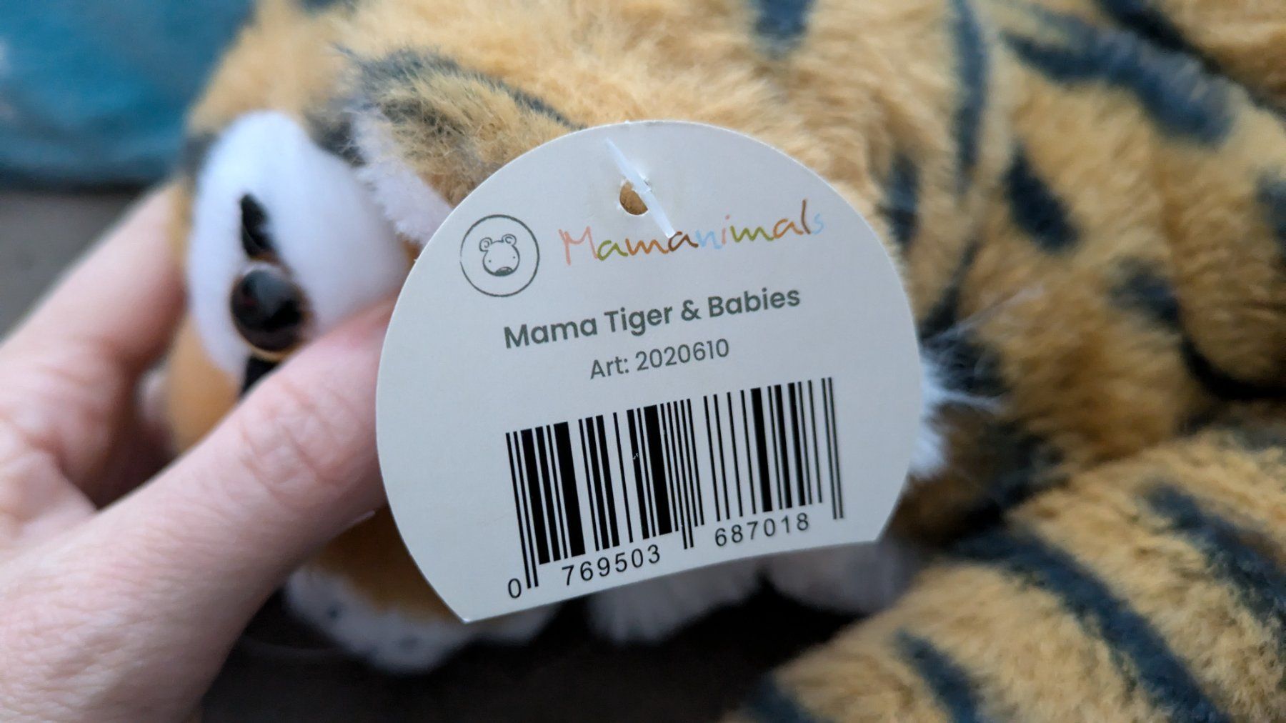 Giocattoli: Mamanimals - Mama Tiger & Babies - 2020610 – Usato da Staufen venduto da Fleby84 4