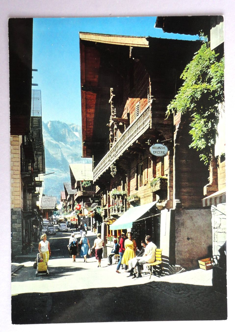 Cartoline postali: Champéry - Rue principale – Usato da Fétigny venduto da Billy2miny