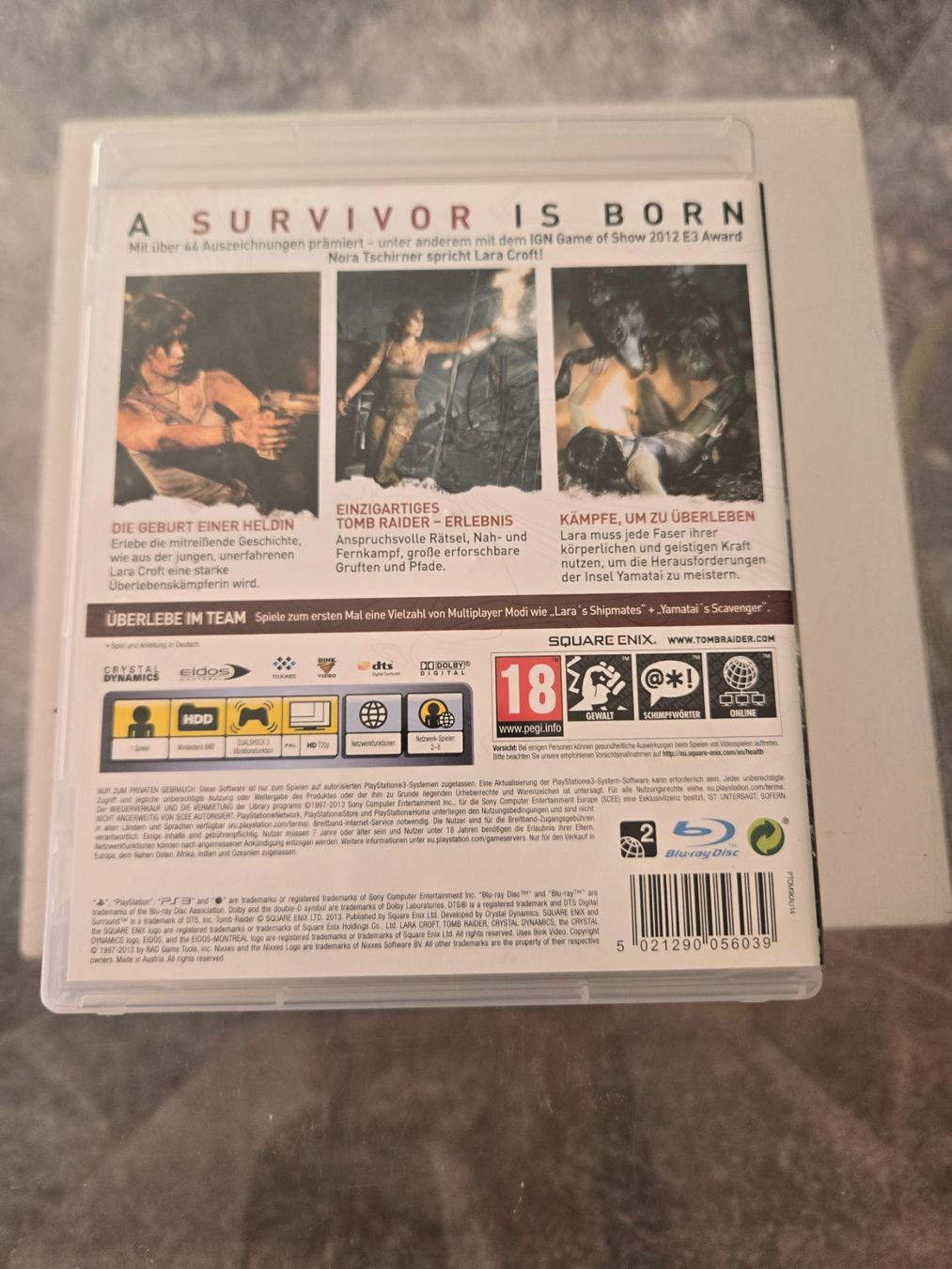 Spiele: Tomb Raider PS3 – Gebraucht aus Bussigny von Kfdlt 1