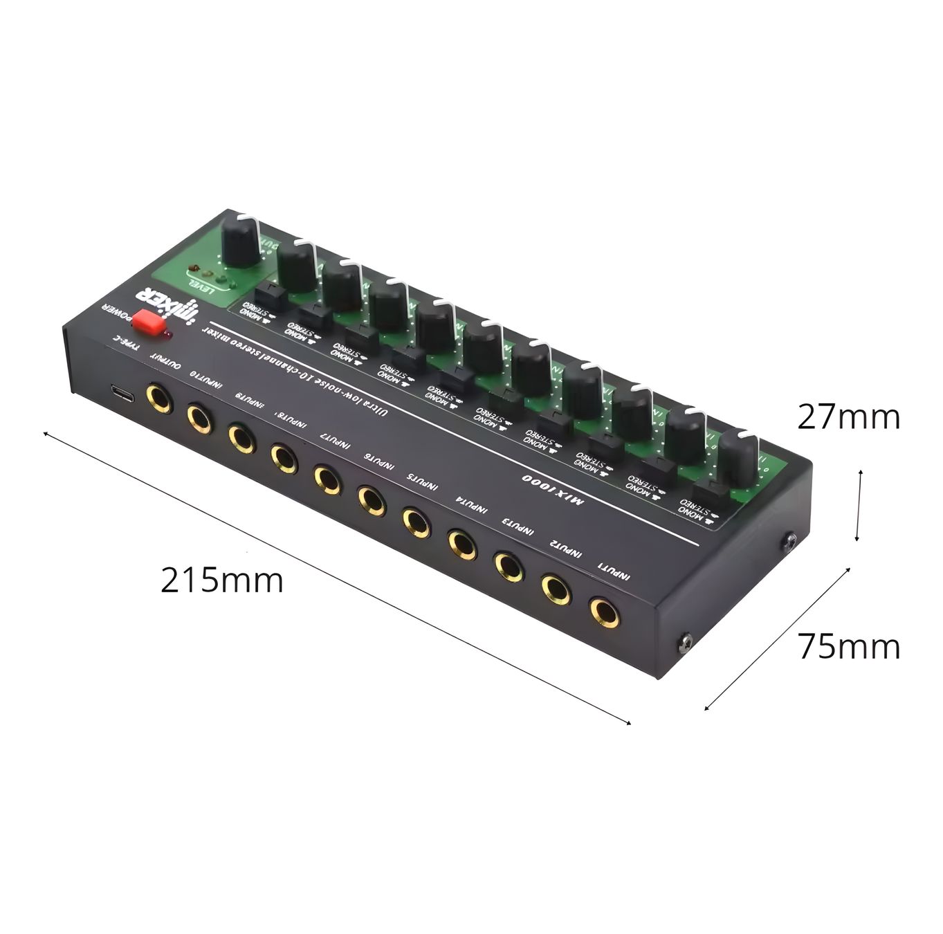 Console di mixaggio: Professional Audio Mixer - 10 Channels, USB-C – Nuovo e nell'imballaggio originale da Villars-sur-Glâne venduto da Danger_Mod 8