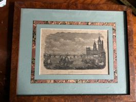 Ancienne gravure de Londres