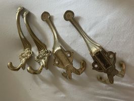 Garderobenhaken 4 Stück im Vintage Stil guter Zustan