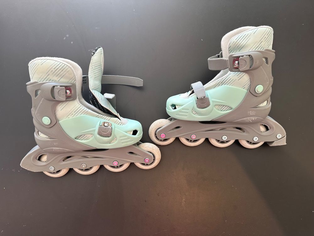 Pattini in linea & Pattini a rotelle: Inlineskates Mädchen, Gr. 33-36 – Usato da zürich venduto da contessina01