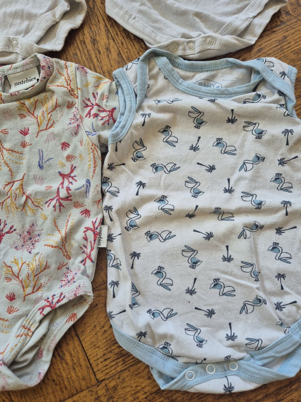 Lotti & Set di vestiti: Lot de 4 bodies bébé taille 62/68 – Usato da Yverdon-les-Bains venduto da somiou 1