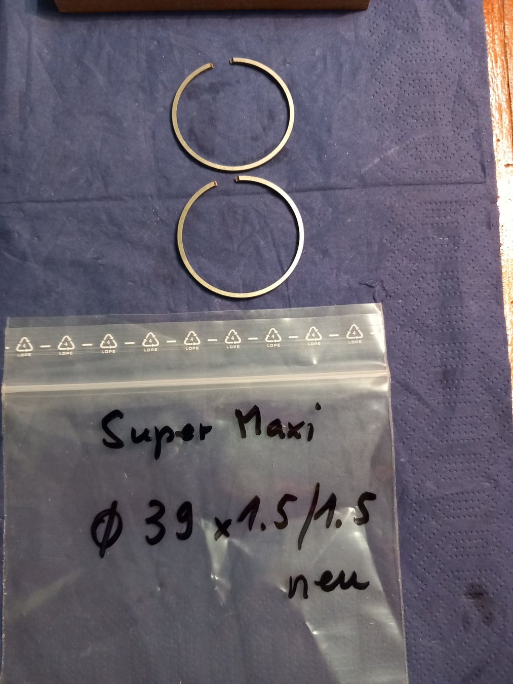 Ciclomotori: Mofa Kolbenring 39 x 1.5 x 1.5 – Nuovo (secondo la descrizione) da Givisiez venduto da Reiffel