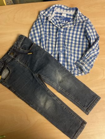 Migros Hose und Hemd Set, Gr.98, Top
