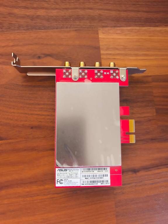 Unità & Adattatore: ASUS Pce-Ac88 Mini PCI Express – Usato da Zweisimmen venduto da ZuzanaRa 2