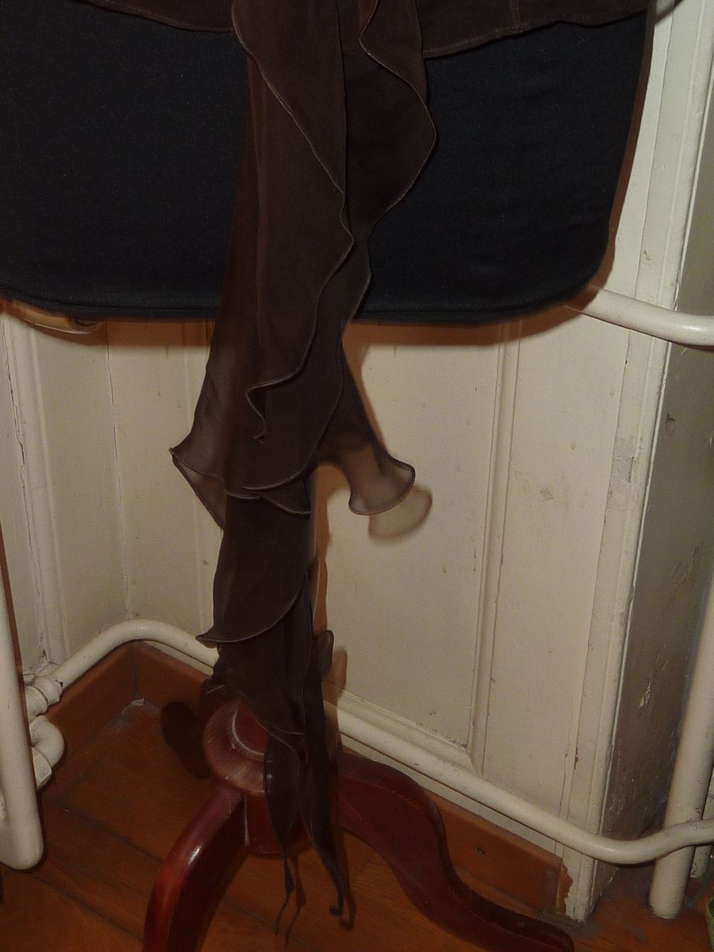 Salvatore Ferragamo Tops: blouse 42 FERRAGAMO marron seide régulateur température – Gebraucht aus geneve von chriztel 3