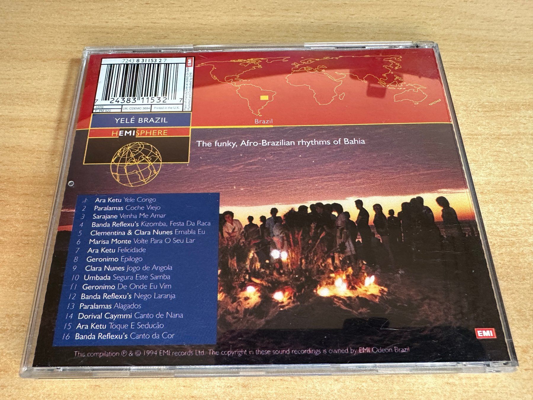 CD: L8 Various – Yelé Brazil – Usato da Rikon im Tösstal venduto da Alpenmutz 1