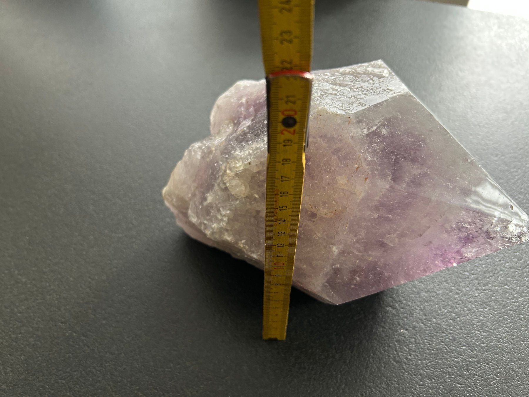 Minerali & Pietre curative: Grosser Amethyst Rohstein Spitze Kristall – Usato da Root venduto da msshop 5