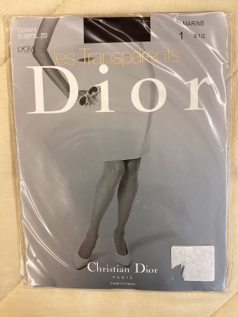 Christian Dior Strumpfhosen marine