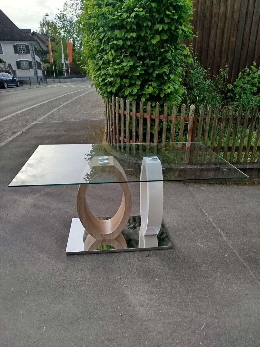 Tavoli: Design-Esstisch Ayane (Glas) – Usato da Weingarten-Kalthäusern venduto da Gaudi3 1