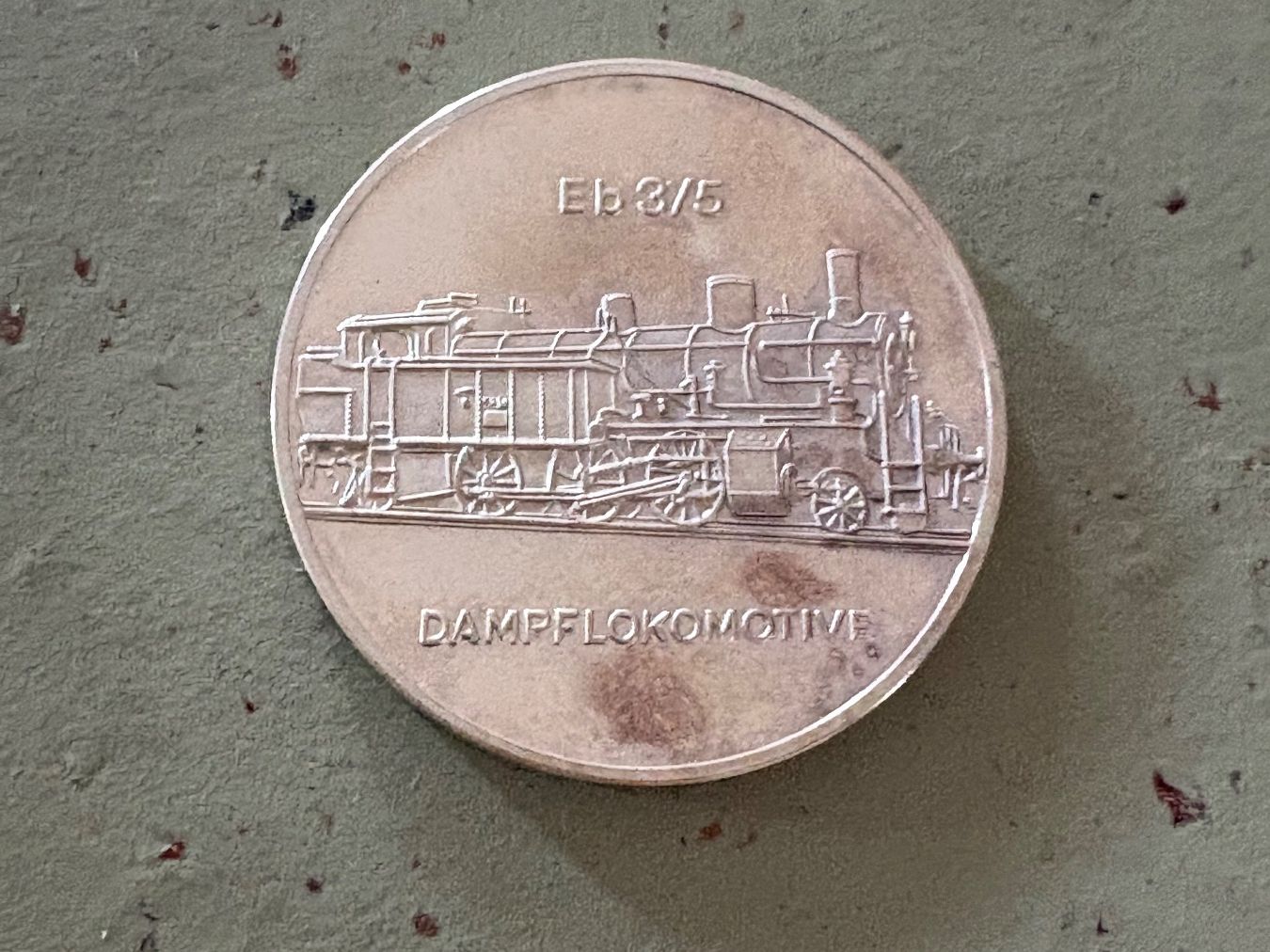 Medaglie: Lyss - Murten 100 Jahre Eisenbahn Silbermedaille – Nuovo (secondo la descrizione) da Zürich venduto da mysilvercoin