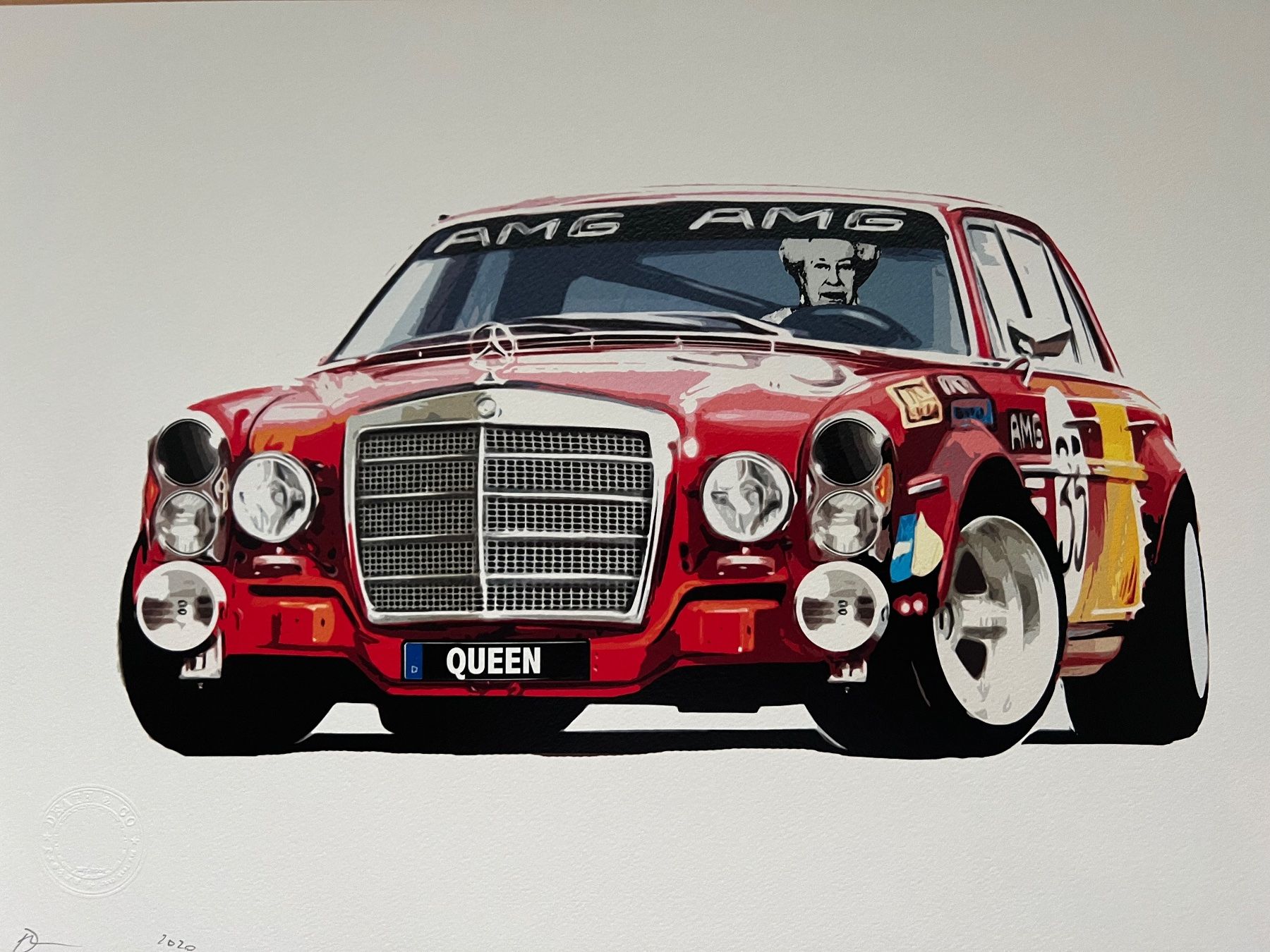 Grafiken & Lithographien: DEATH NYC : Queen AMG Car – Neu (gemäss Beschreibung) aus Basel von La.Bonne.affaire 2