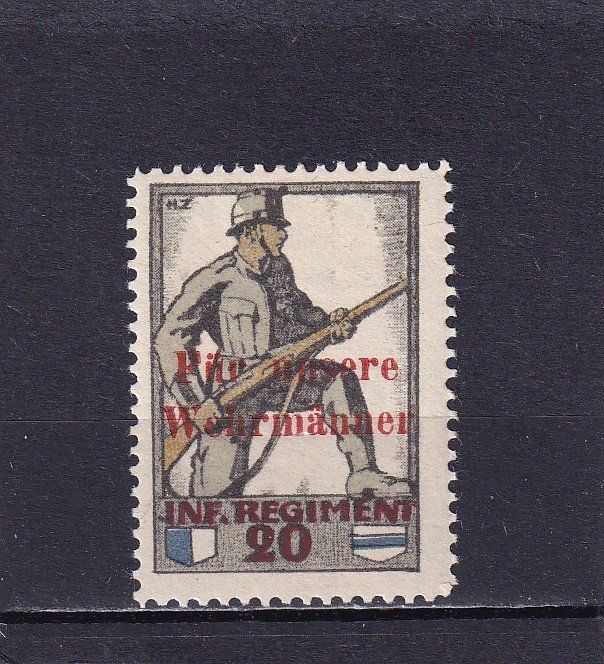 Tutti i francobolli: Jnf.Regiment 20 (Bat.44, 45, 48): Nr. 23 – Nuovo (secondo la descrizione) da Birsfelden venduto da Sakurajima