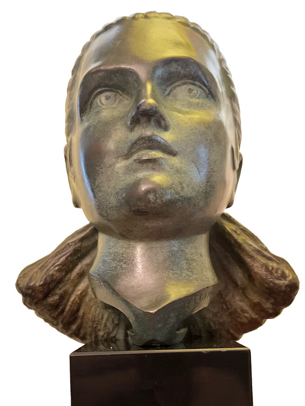 Skulpturen & Statuen: Buste Art-déco Bourraine , 1920 – Gebraucht aus Lausanne von Vibewave 2