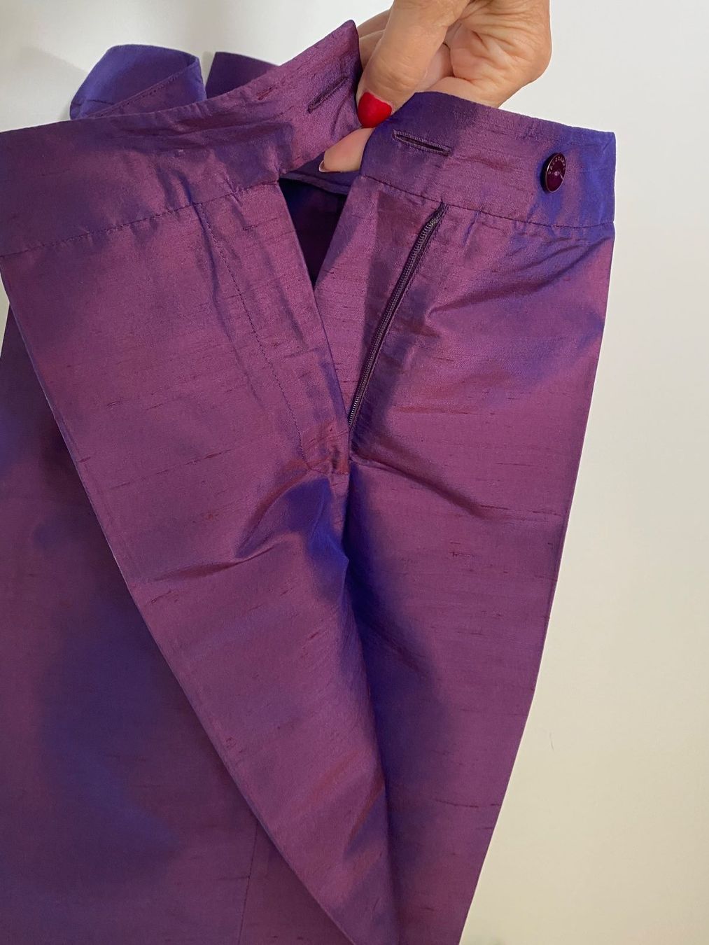 Trussardi Pantaloni: TRUSSARDI edle Seidenhose – Nuovo (secondo la descrizione) da Besazio venduto da lionheart63 1