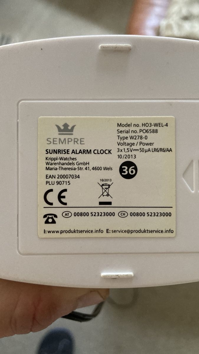 Sveglie: Sempre Sunrise Alarm Clock – Usato da Chevenez venduto da Electro-Rick 3