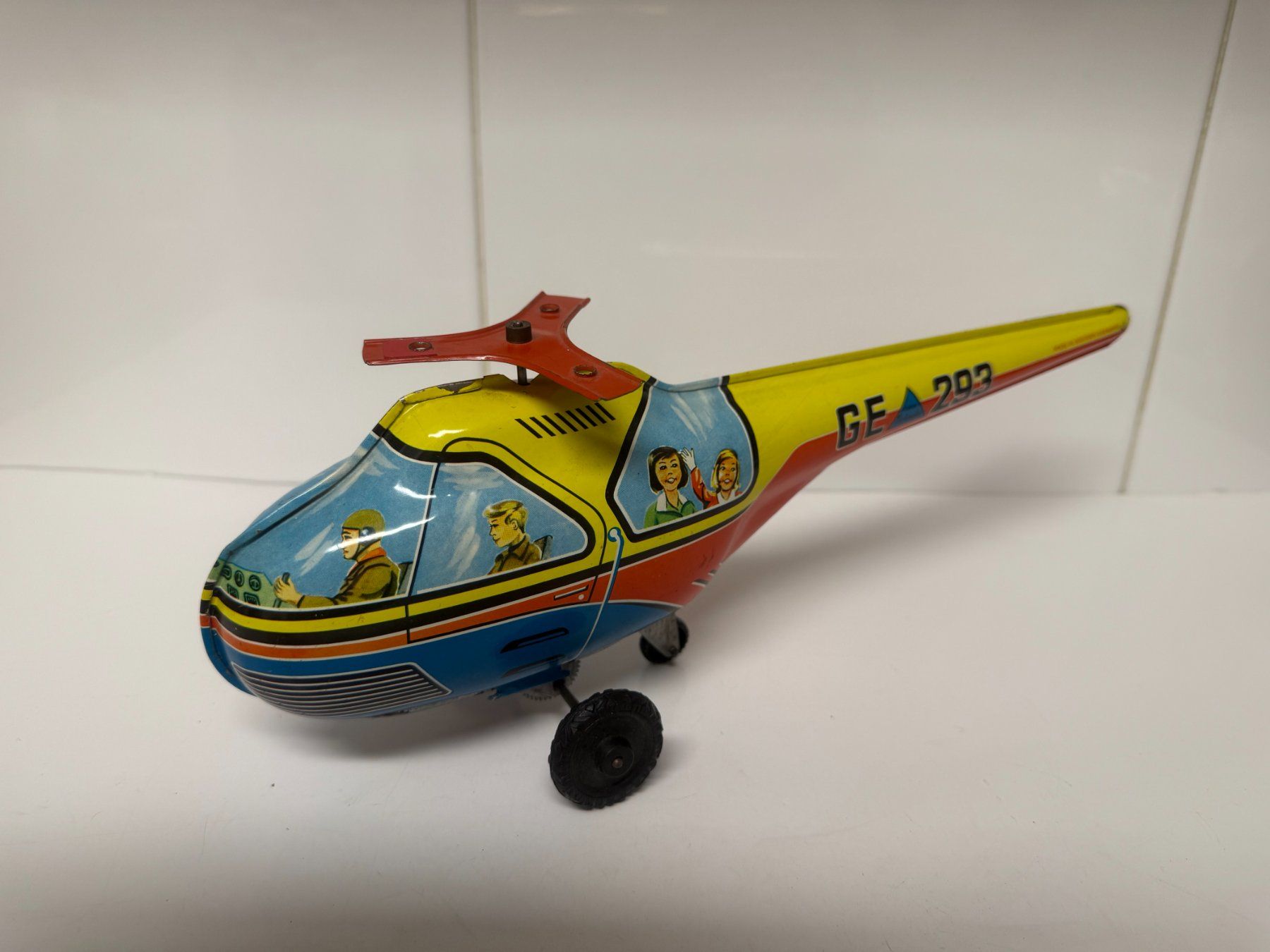 Technofix Giocattoli: Technofix grosser Helikopter GE 293 Propeller  fehlen 344 – Usato da Stäfa venduto da elcondor245 1