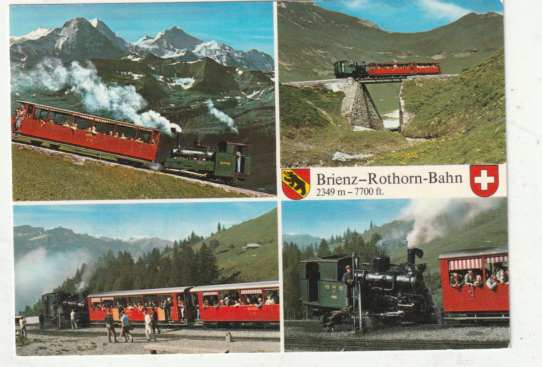 Cartes postales: Brienzer Rothornbahnen MBK – D'occasion à Lumbrein par made02