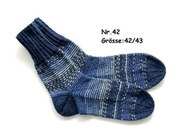 Socken handgestrickt   Grösse 42/43   Nr.42