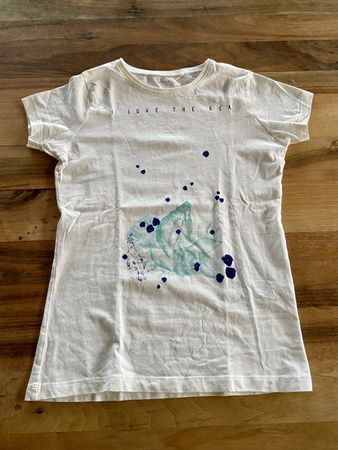 Tolles T-Shirt Name It Grösse 158 164 I love the sea Mädchen