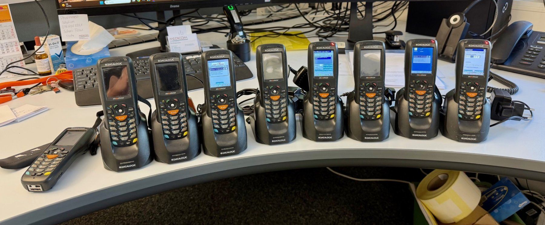 Scanner: Datalogic Scanner Model: DL-MEMOR (div. Geräte) – Difettoso da Einigen venduto da Medicom-Pharma