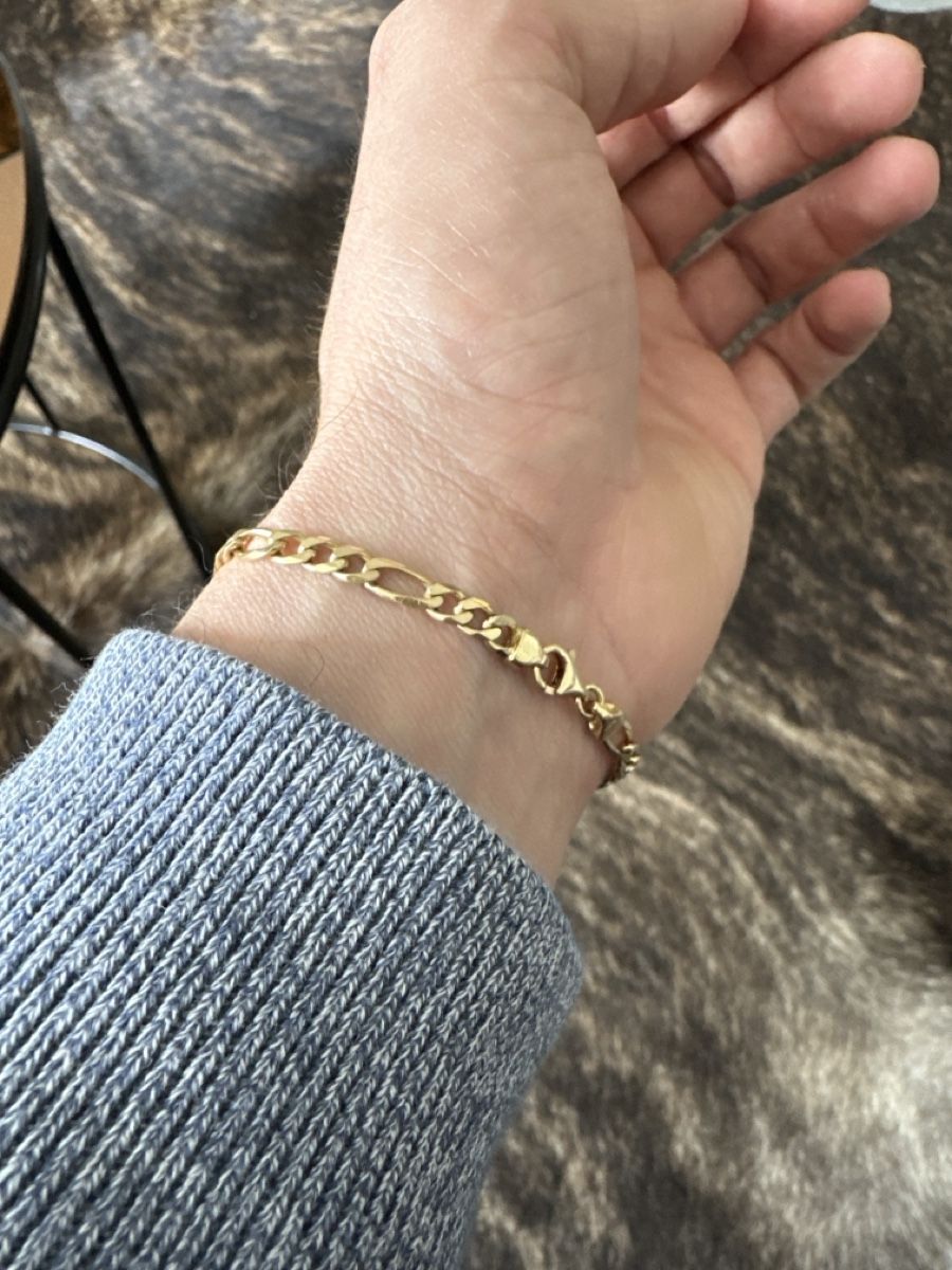 Bracciali & Braccialetti: Gourmette or jaune 750 – Usato da Choëx venduto da Maitresplinter 2