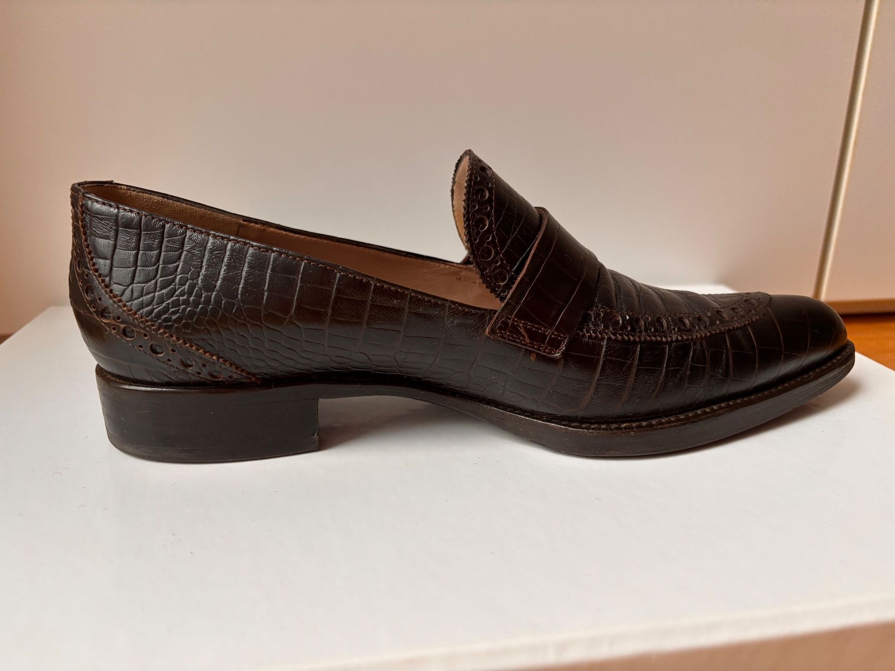 Scarpe da donna: Leder Loafer von POLLINI – Usato da Zürich venduto da ConnieS01 3