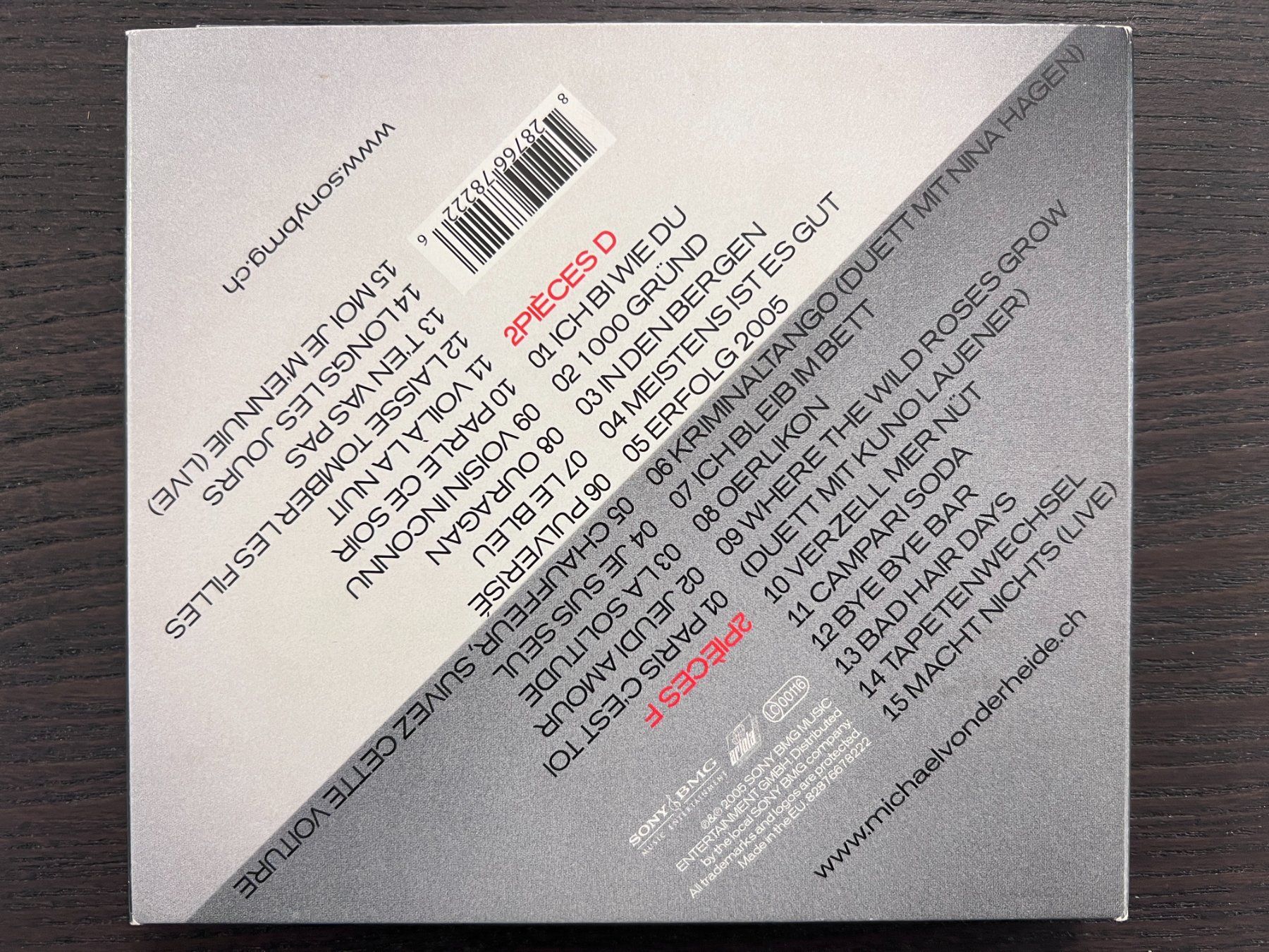 CD: Michael von der Heide - 2 Pieces – Usato da Zürich venduto da MusikFreunde 1