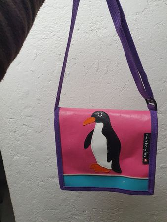 Cwirbelwind Sacchetto asilo pinguino/Chindsgi-Täschli