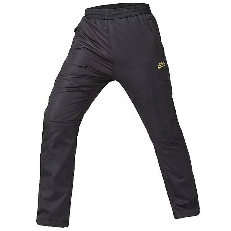 Pantaloni: Pantaloni trekking impermeabili foderati in pile – Usato da comano venduto da alangoa 4