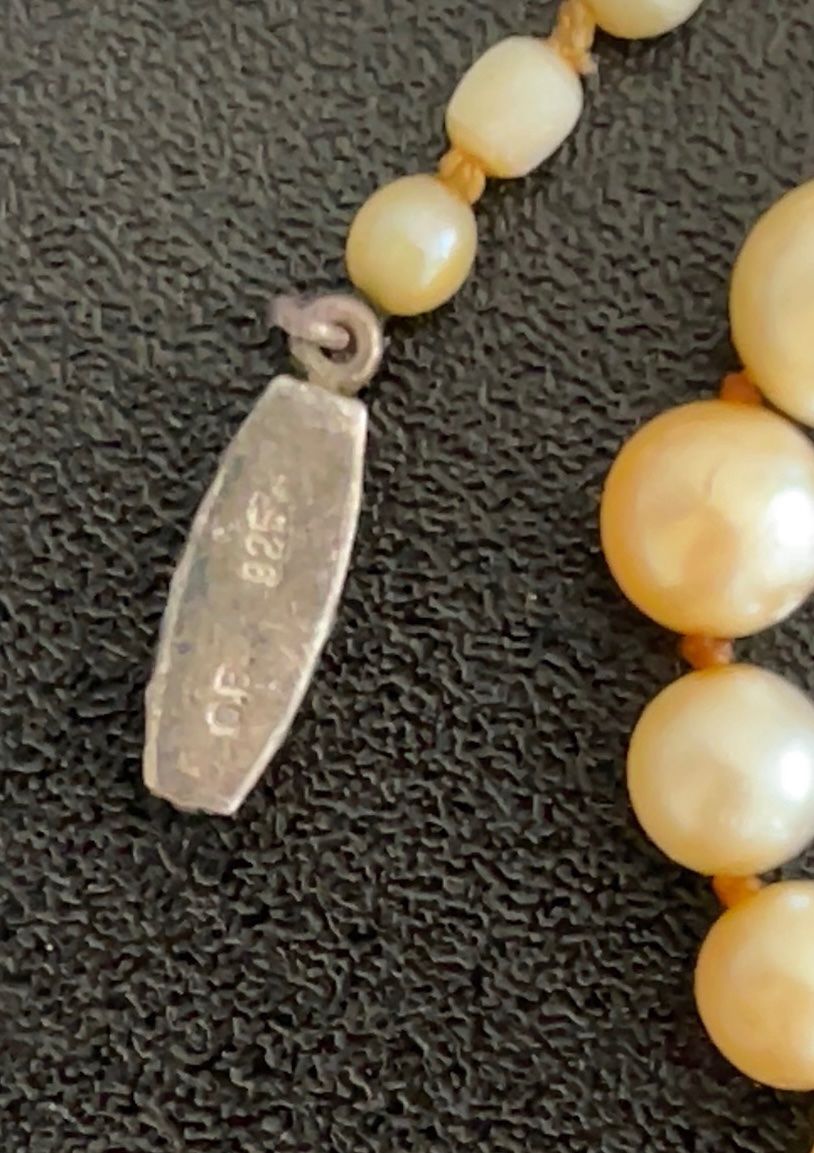 Ketten: Collier de perles et fermoir en argent – Gebraucht aus Pully von piben 2