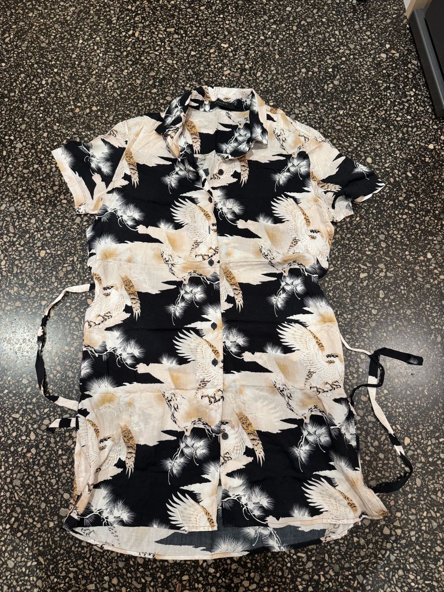 Allsaints Vestiti: All saints viscose printed dress size small – Usato da Zürich venduto da gva_r9gs