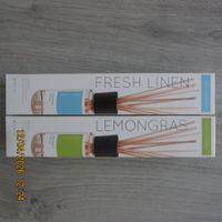 Raumduft-Set: Fresh Linen & Lemongras, 2 Stk., NEU!