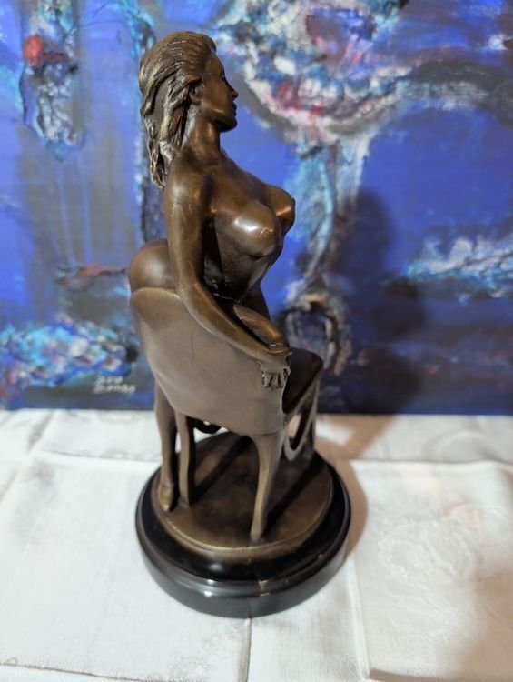 Statuette: Erotik Bronze Lady – Usato da Vilters venduto da Flohmi2020 2